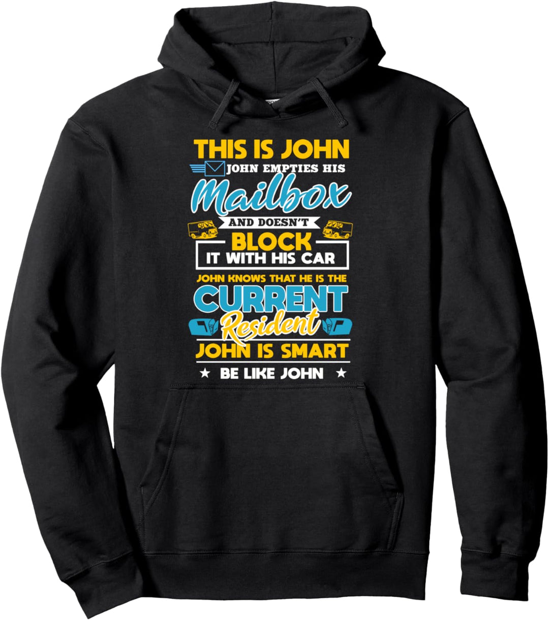 Lustige Post-Arbeiter-Geschenke. Pullover Hoodie