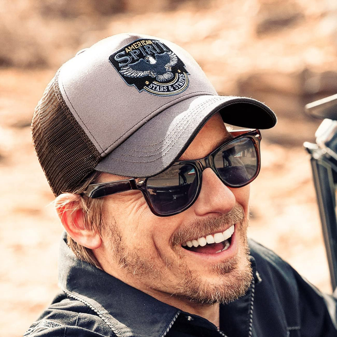 STARS & STRIPES Basecap Westerncap Truckercap Cap »American Spirit«