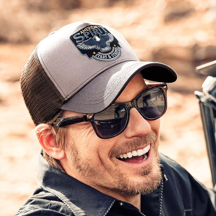 STARS & STRIPES Basecap Westerncap Truckercap Cap »American Spirit«