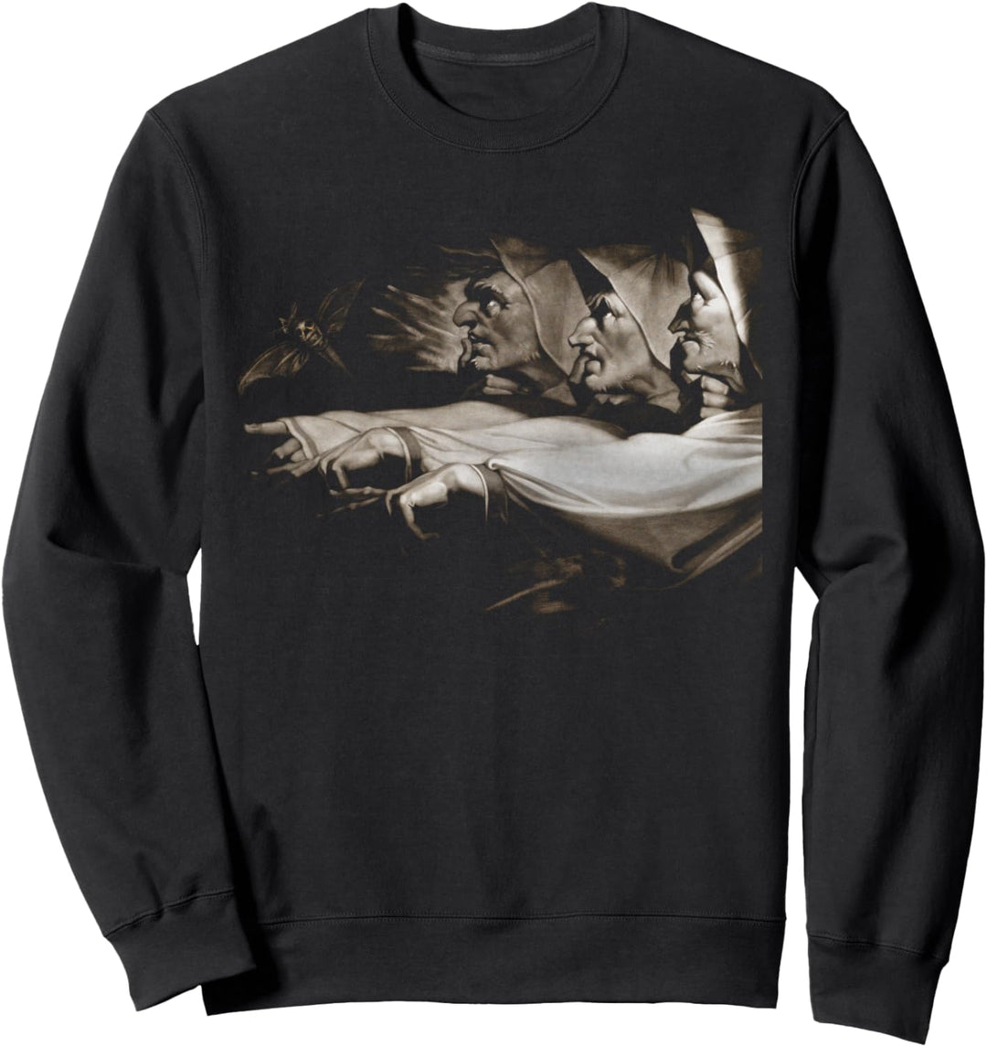 Die drei Schwestern Shakespeare Antike Kunst Sweatshirt