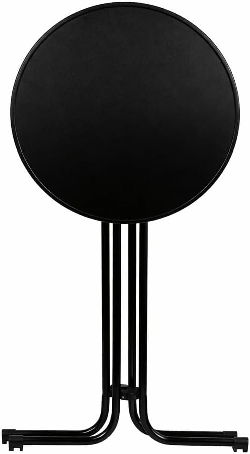 Eigentlich Stehtisch, Tischplatte 60cm Anthrazit, 60cm Anthrazit