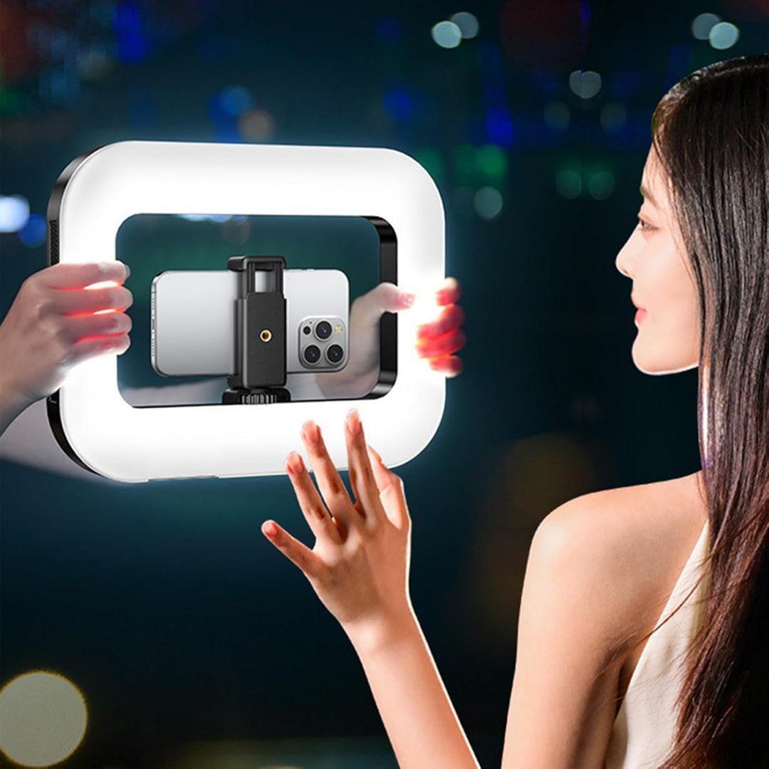 Smartphone Ringlicht | LED Verstellbares Und Tragbares Ringlicht Mit Smartphone Halter | Videozubehö