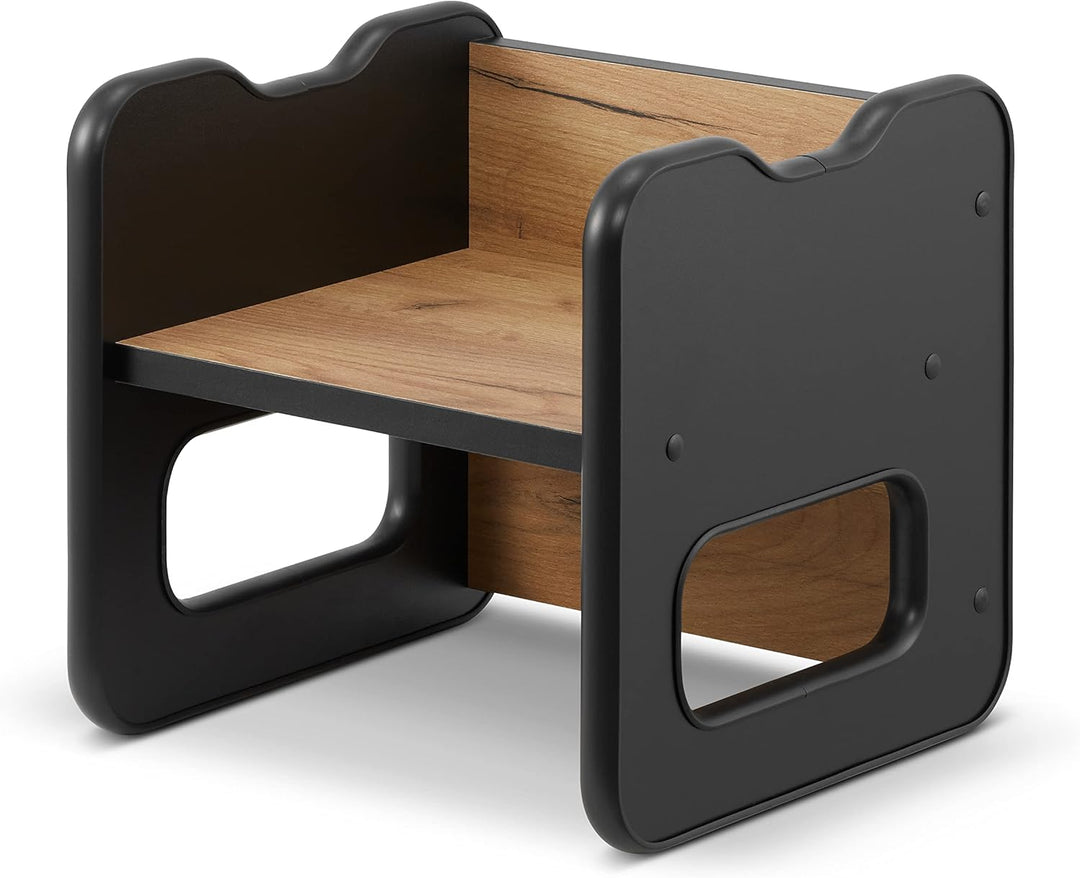 defiPad Sitzhocker für Kinder | Stylisch Wendehocker | Kindersessel ab 1 Jahr | Babystuhl Hocker Hol
