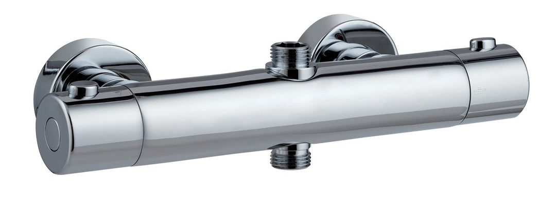 Wirquin 60721399 Comfort Thermostatmischer rund Ausgang Hohe 1/2 " Rundausgang hoch 1/2", Rundausgan
