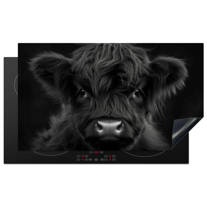Herdabdeckplatte 90x52 cm Einteilig Induktionsmatte Küche Abdeckung Ceranfeld Herd Abdeckplatte Deko