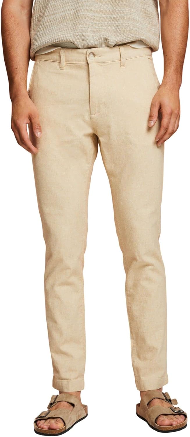 ESPRIT Herren Hose 31W / 32L 290/Light Beige, 31W / 32L 290/Light Beige