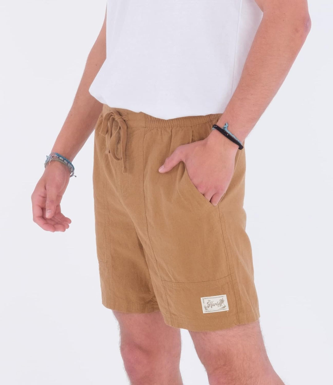 Hurley Herren Bermuda Shorts Baja Linen Volley 17&