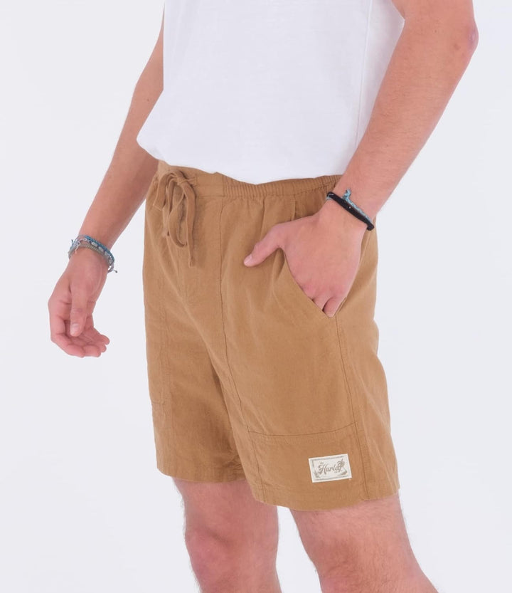 Hurley Herren Bermuda Shorts Baja Linen Volley 17&