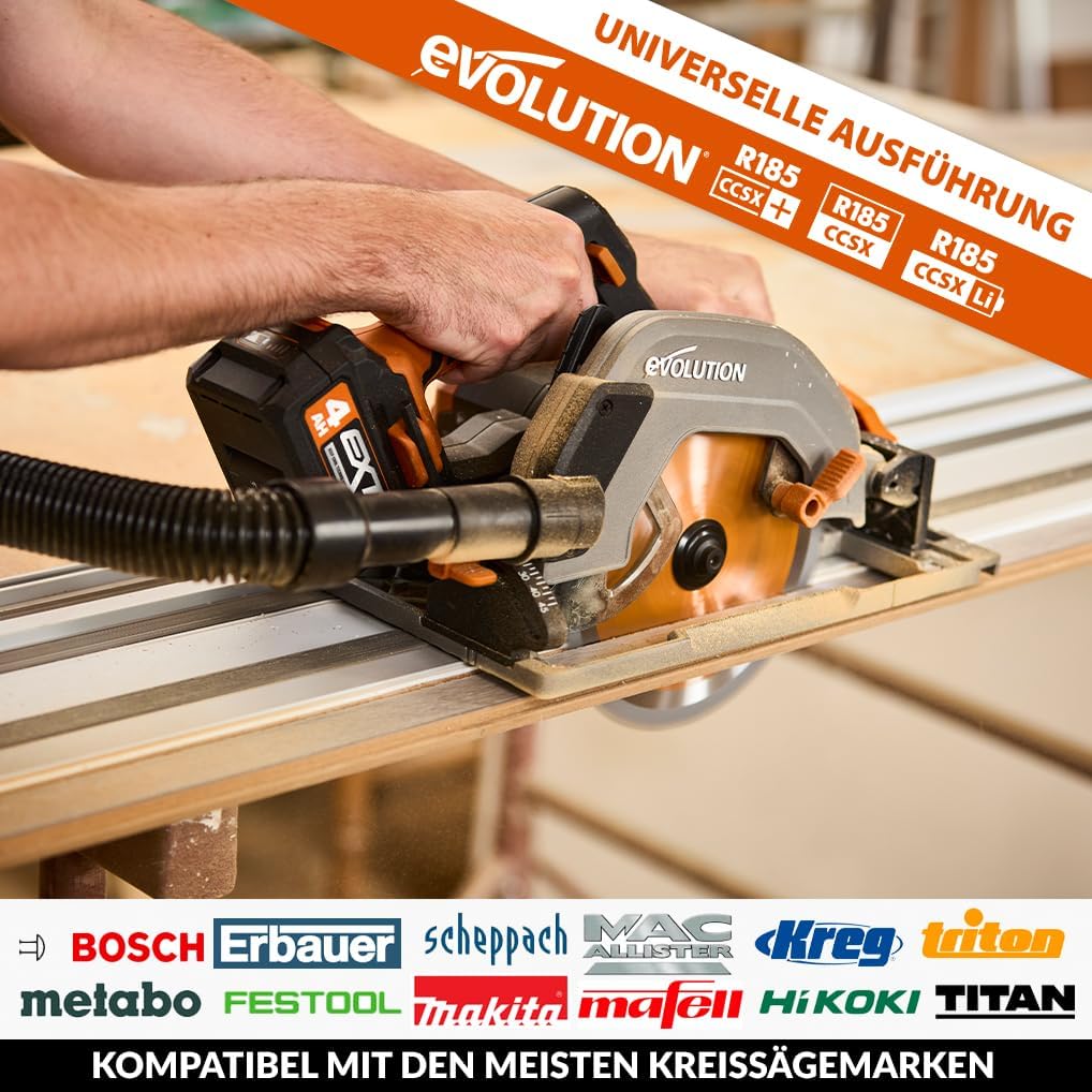 Evolution ST2800-G2 Führungsschiene Kreissägen Universal passend für die meisten Marken Makita, Meta