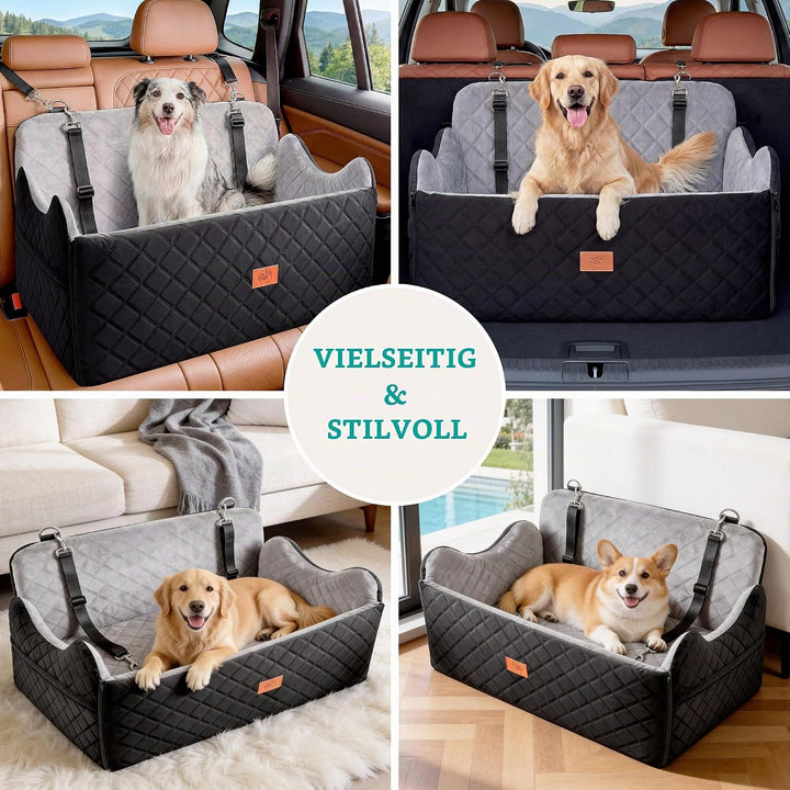 YITAHOME Hundesitz für grosse und mittelgrosse Hunde,Reisebettb Haustiere mit Memory Schaumstoff unt