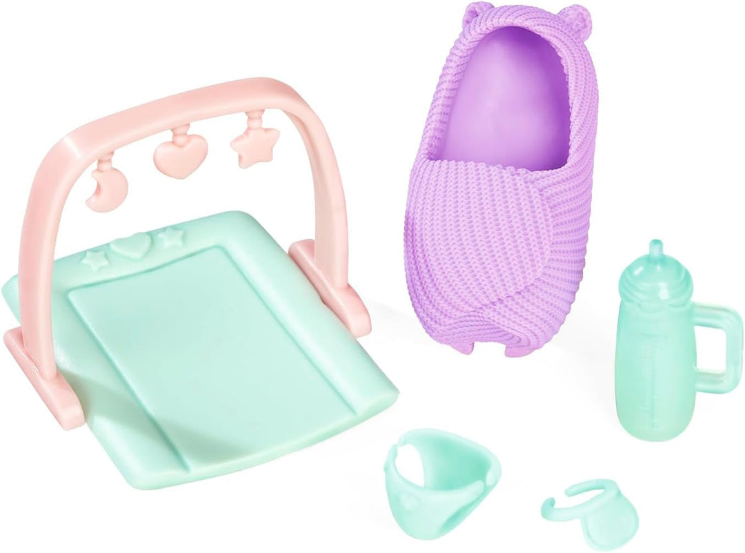 Simba 105733680 Steffi LOVE Puppe Hello Baby (29 cm) - schwangere Spielpuppe mit wachsendem Bauch, B
