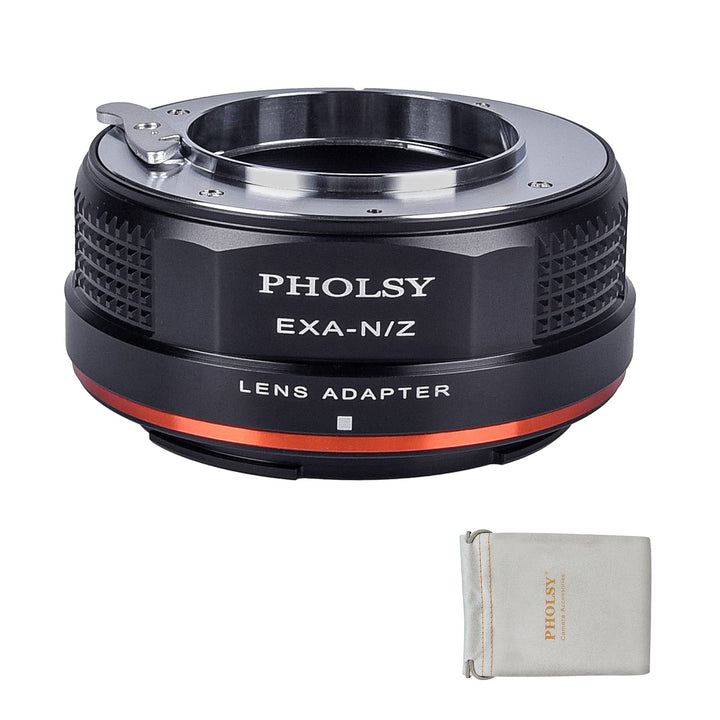 PHOLSY Objektivadapter Kompatibel mit Exakta Mount Objektiv (Nicht Topcon) auf Nikon Z Mount Kamerag