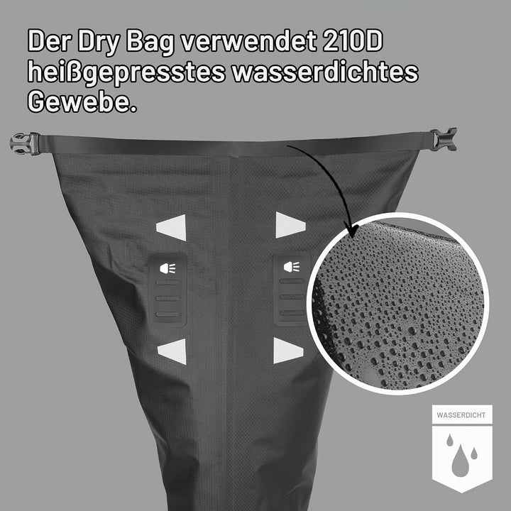 Rhinowalk Fahrrad Satteltasche Wasserdicht 14L Fahrradtasche Sitztasche Aufbewahrungstasche für Outd