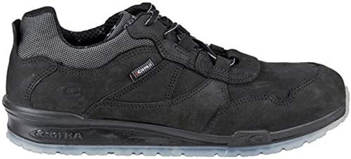 Cofra 78620-000.W44 BRADDOCK S3 SRC Sicherheitsschuhe, Schwarz, Grösse 44 44 EU, 44 EU