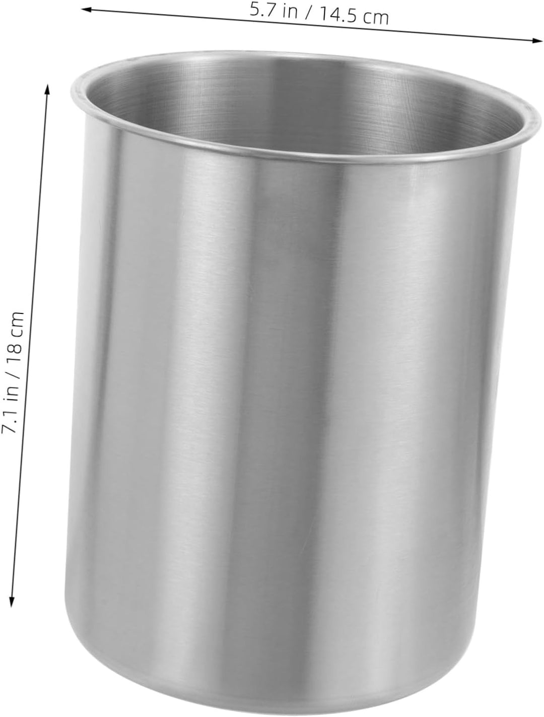 Cabilock Edelstahl Eiswürfelbehälter Eiskühlkübel Für Bar Aufbewahrungshalter Für Wein Und Bier Glat