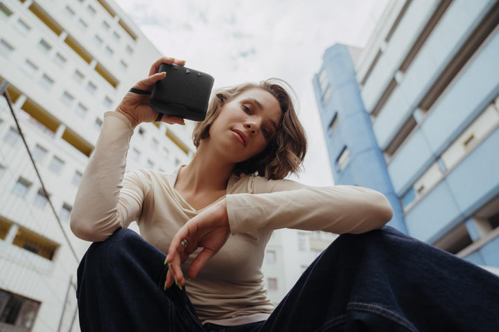 Teufel BOOMSTER GO Portable Bluetooth Lautsprecher Speaker Wireless Musik USB-C Wasserdicht nach IPX