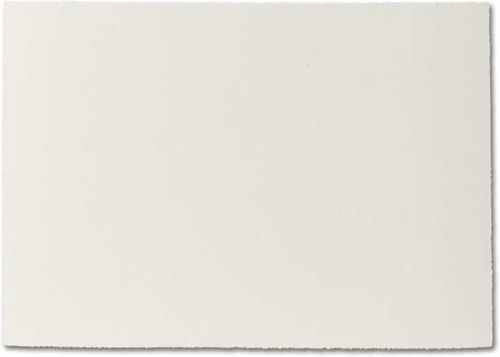 75 Stück DIN A6 Vintage Karten, Bütten-Papier, 105 x 148 mm, Natur-Weiss halbmatt - ohne Falz - Vell