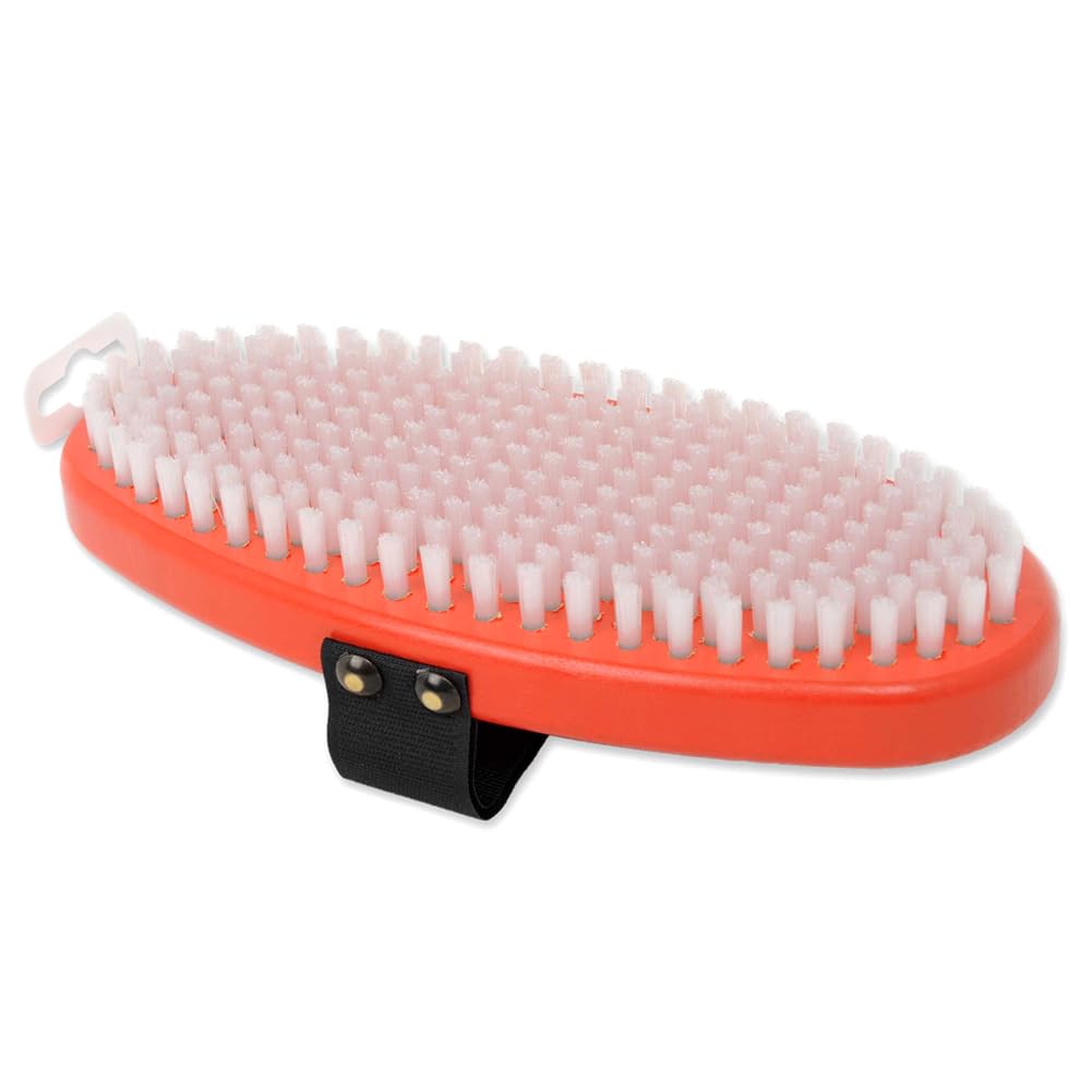 Swix Nylon/Rosshaar/Grobe Bronze/Kombi Oval/Rechteckige Ski Handbürsten Weisses Nylon – oval, Weisse