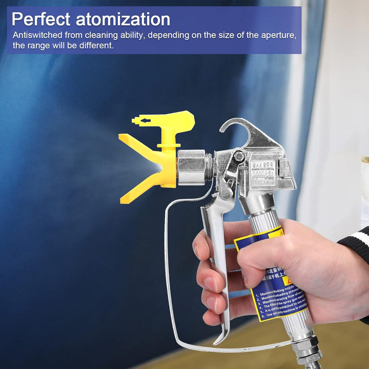 Weytoll Airless FarbdüSen Set, Airless Düse mit Spitzendichtung, Umkehrbare SprüHspitzen Airless Far