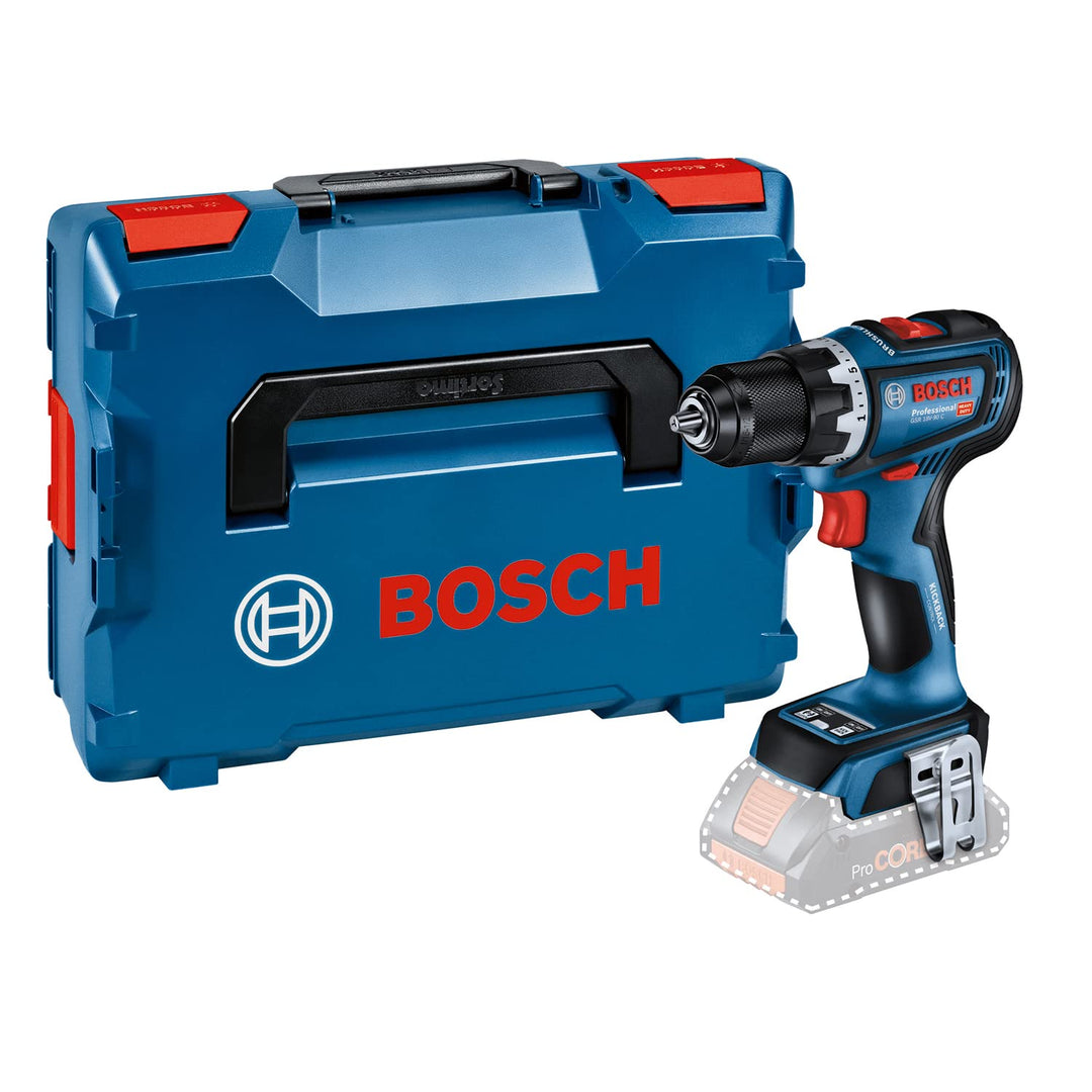 Bosch Professional 18V System Akku Bohrschrauber GSR 18V-90 C (inkl. 1/1-Einlage, L-BOXX, ohne Akku/