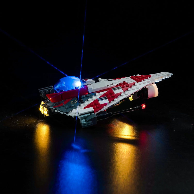 LocoLee Licht Kompatibel mit Lego 75388 Jedi Bobs Sternjäger, Nur Lichter Set - Kein Modell, Licht B