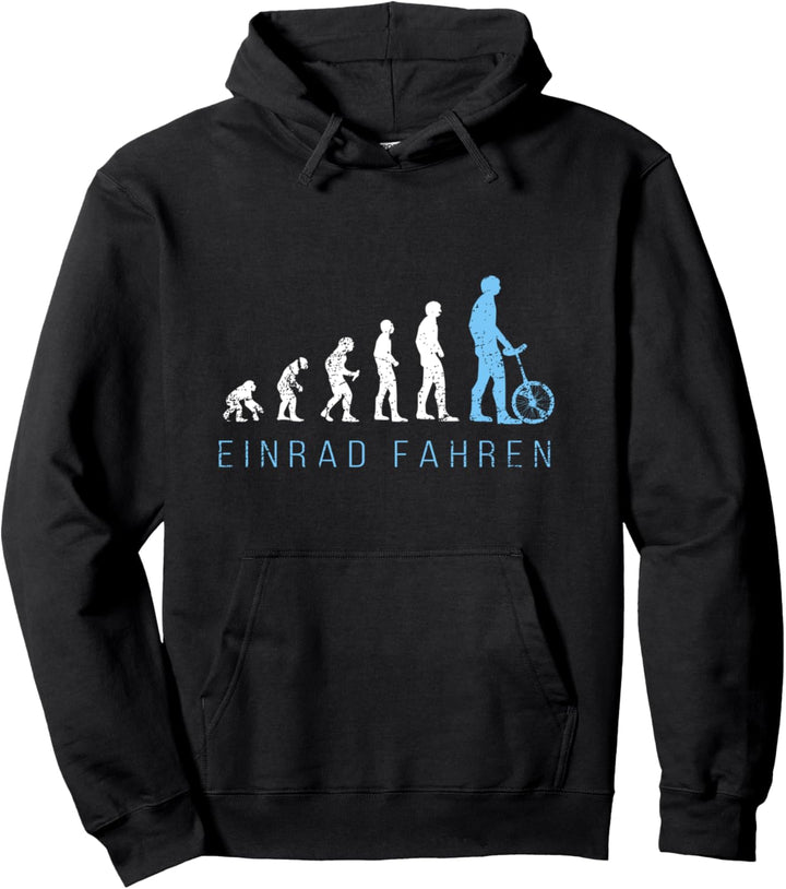 Einradfahren Einradfahrer Einrad Pullover Hoodie