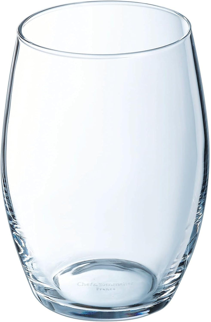 Chef & Sommelier Cheer Up Trinkgläser, niedrig, 32 cl, aus Kristall, modernes Design, 6 Stück Trinkg