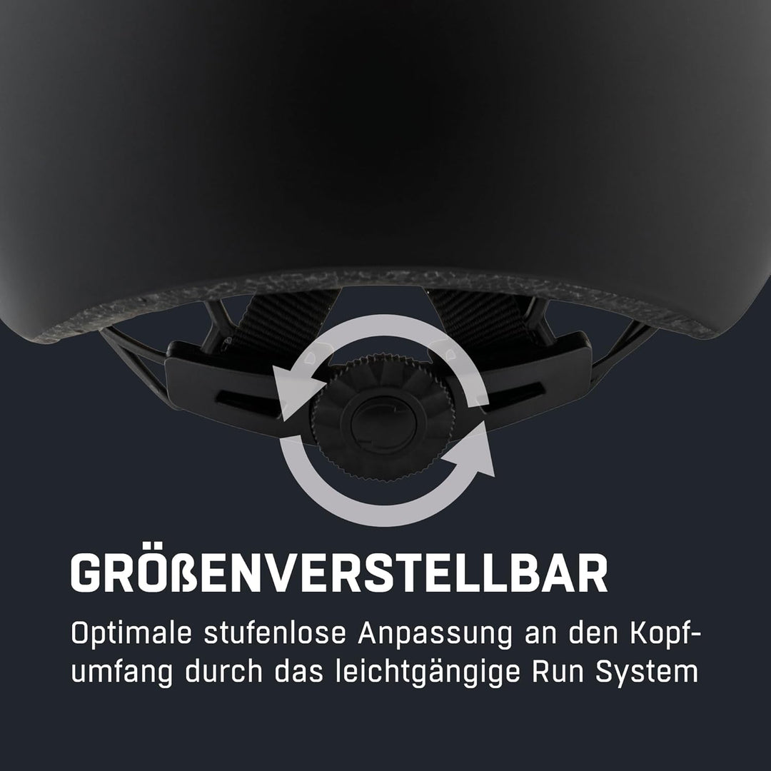 ALPINA BROOKLYN - Beleuchteter, Robuster und Komfortabler Urban Fahrradhelm Mit LED-Licht Für Erwach