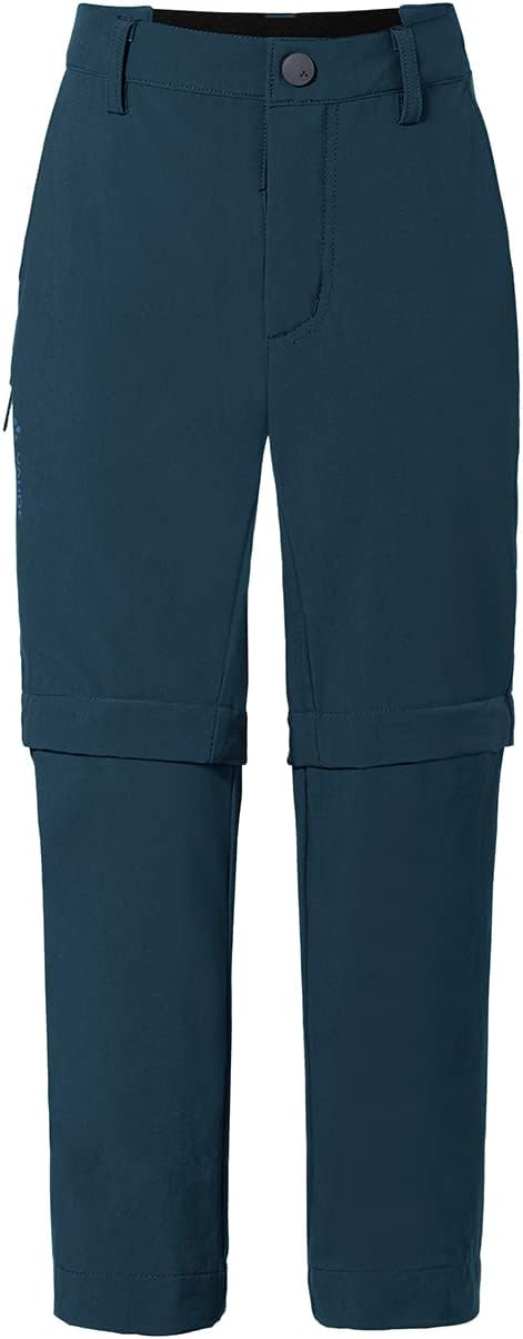 VAUDE Unisex Kinder Hose Kids Detective Stretch Zo Pants Ii 98 Dark Sea, 98 Dark Sea