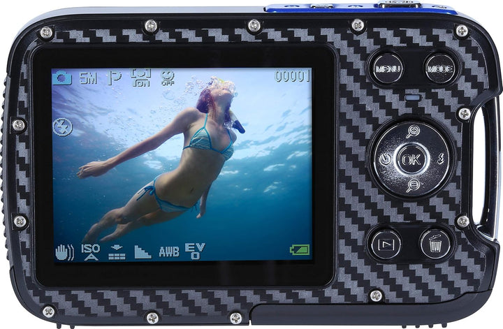 Rollei Sportsline 60 Plus - wasserdichte Digitalkamera mit 21 MP & Full HD Camcorder - Sports-Cam mi