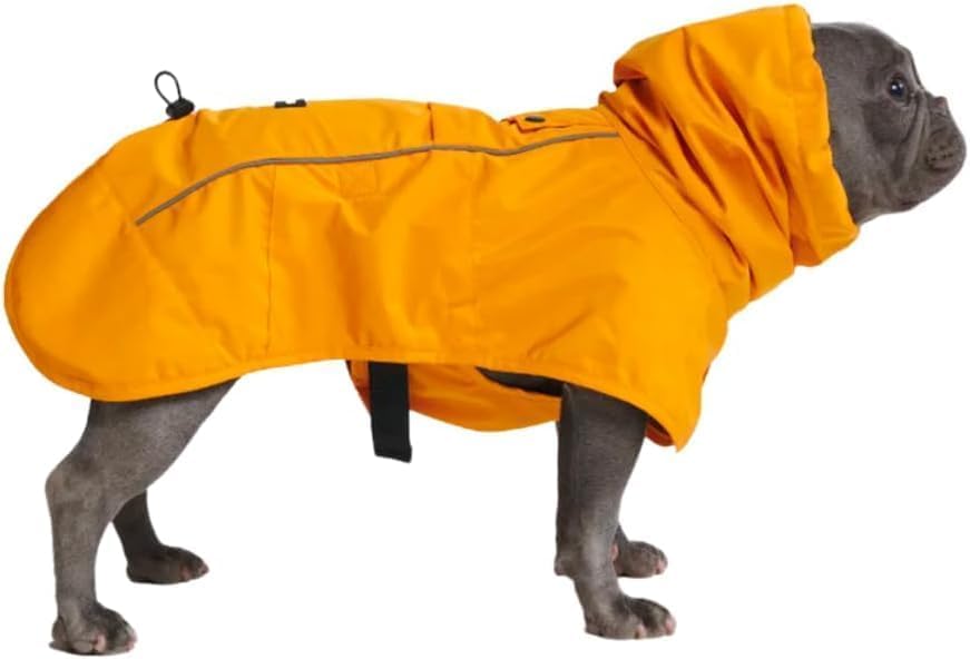 Spark Paws Hunderegenmantel, wasserdichte Winddichte Regenjacke, für kleine, mittlere, grosse und ex