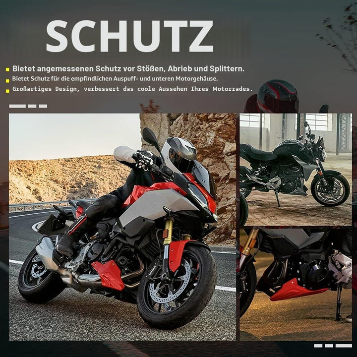 Lorababer Motorrad Untere Abdeckungen Bellypan Motorschutz Schutz Spoilerverkleidung Verkleidung Kar
