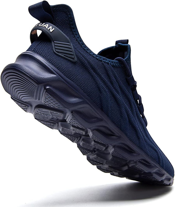 Linenghs Herren Schuhe Laufschuhe Turnschuhe Sportschuhe Sneaker Running Tennis Freizeit Strassenlau