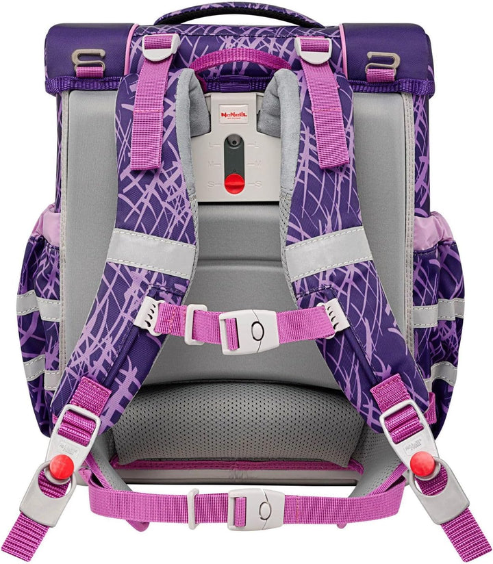 Thorka McNeill Mac2 Ranzen Set 5teilig MAGIC, Lila