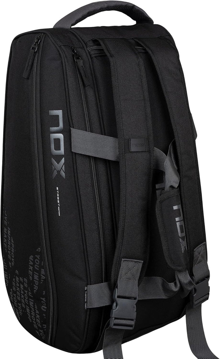 NOX Schlägertasche Street Series, Schwarz