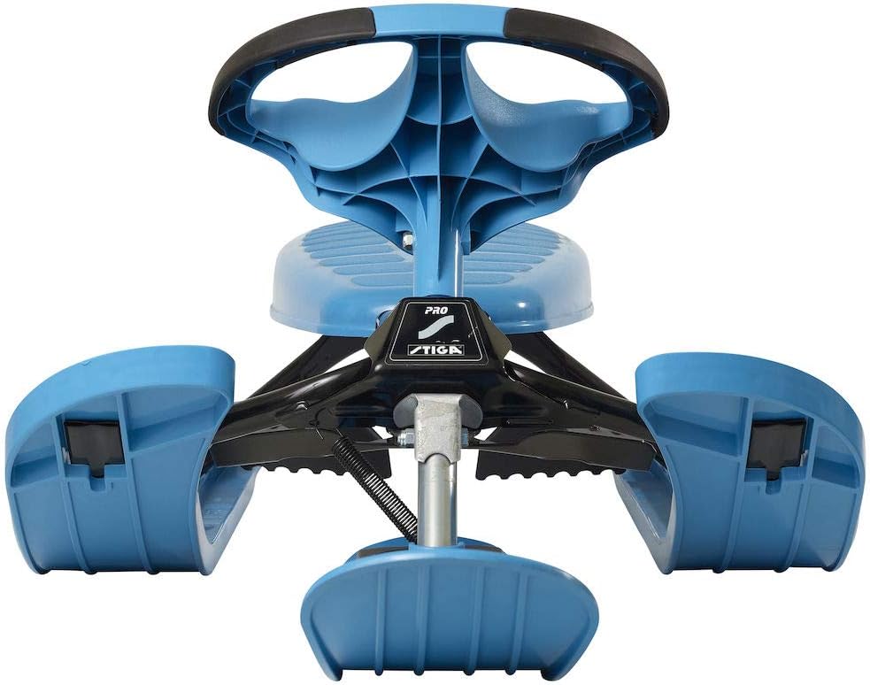 Stiga Schlitten Snowracer Rennrodel Curve Lenkschlitten für Kinder ab 7 Jahre Blau, Blau