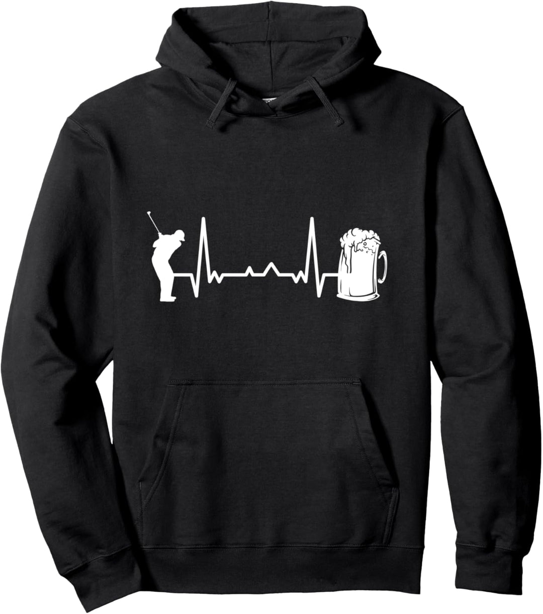 Golf - Golfspieler Golfplatz Golfer Pullover Hoodie