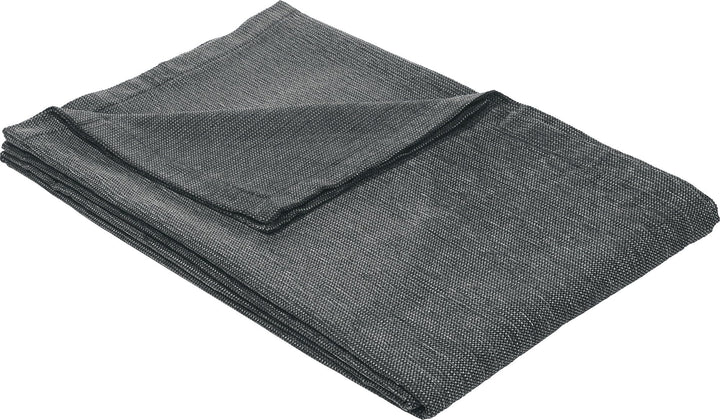 Erwin Müller Sofaüberwurf, Sofaläufer, Sesselschoner, Sofaschonbezug anthrazit/schwarz Grösse 50x200
