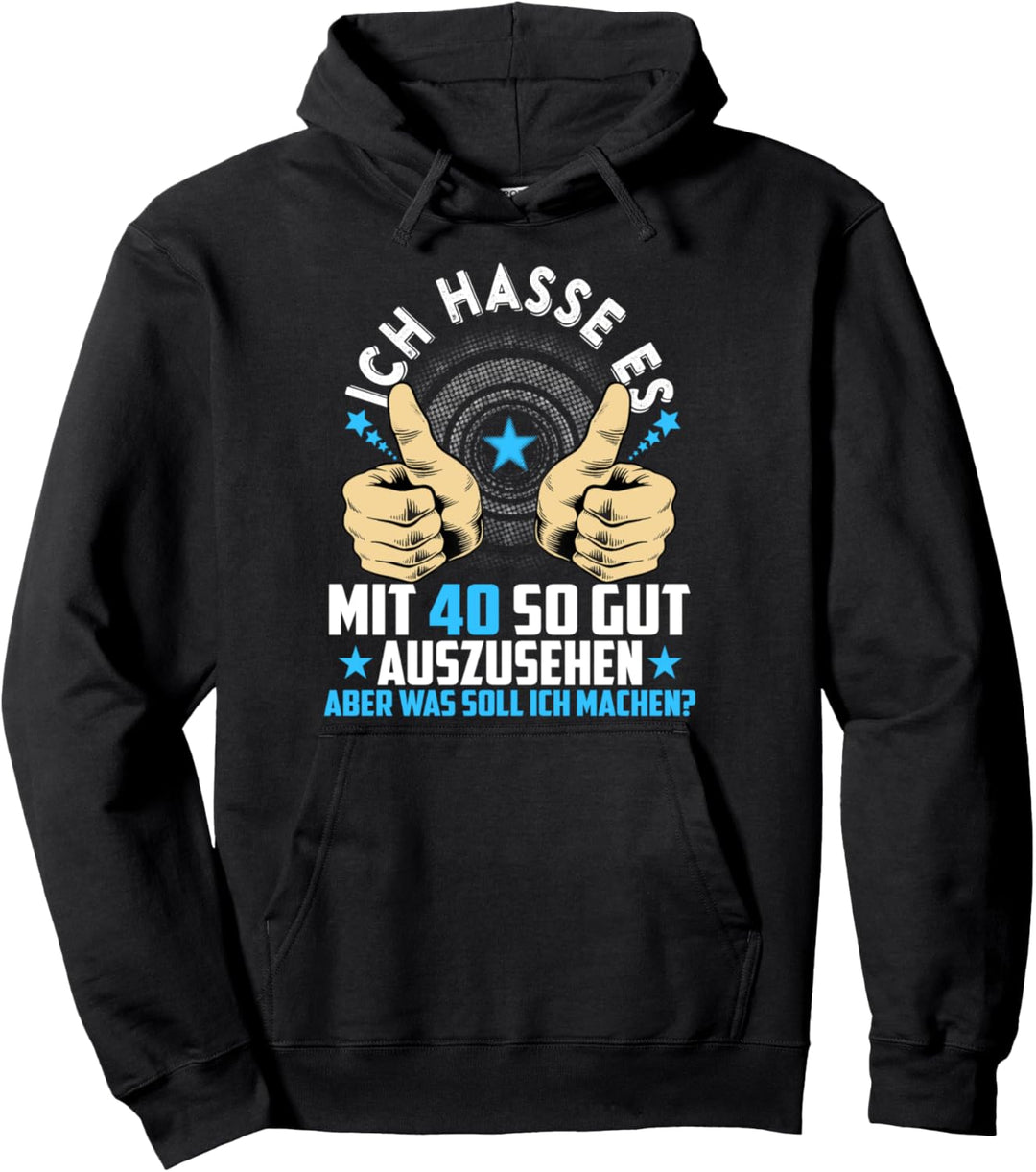 40. Geburtstag Mann Frau Geschenk Geboren 1981 40 Jahre alt Pullover Hoodie