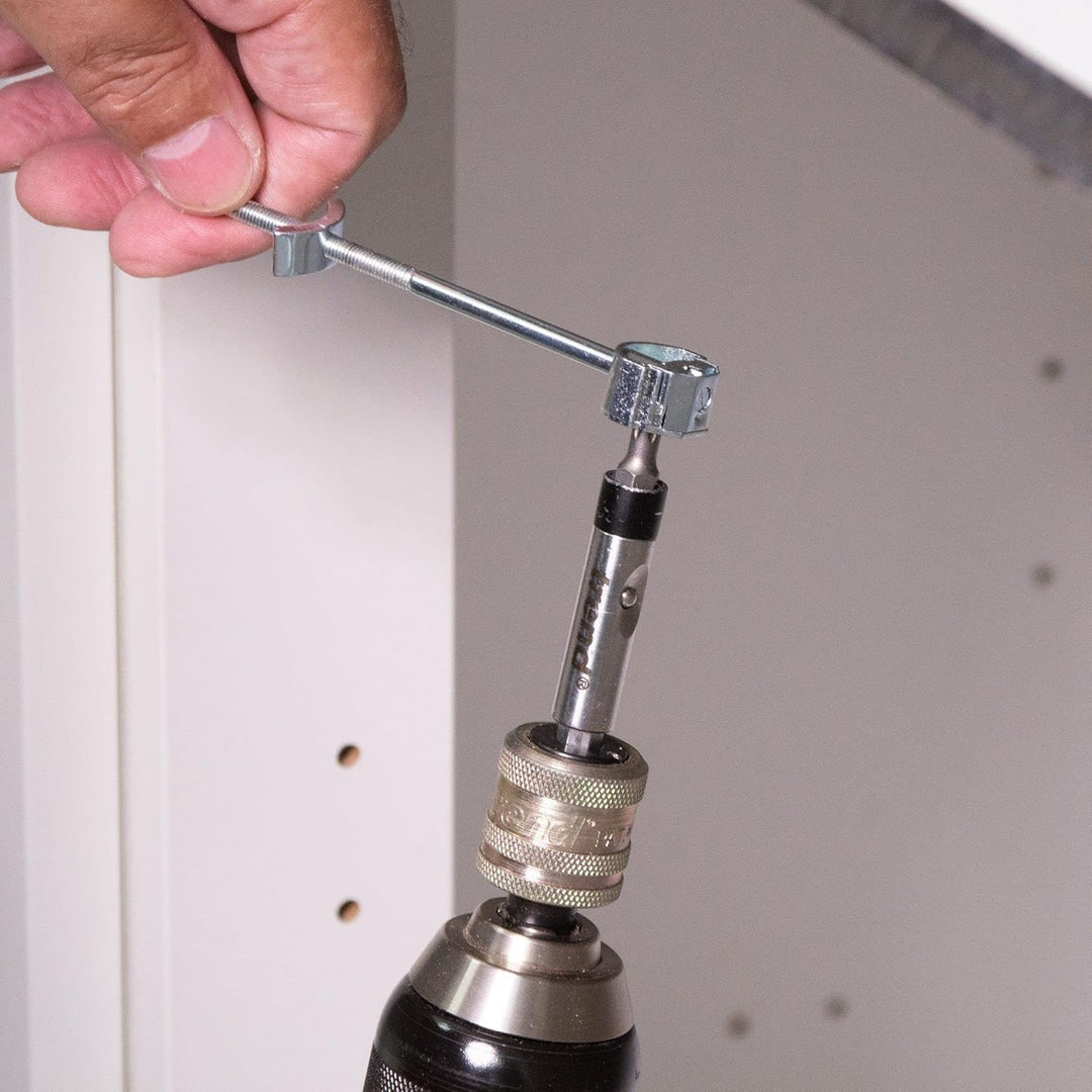 Trend ZIPBOLT Kompaktes Laminat-Arbeitsplatten-Verbindungsset (12–15mm), ZIP/20/100/3 Connector Kit