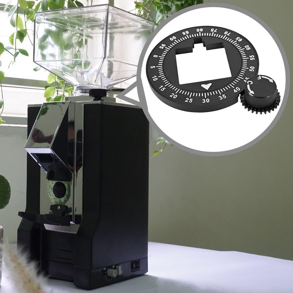 Massives Aluminium-Mahlwerk für Eureka Mignon Kaffeemühlen wie Specialita und erweiterte Mahlskala v