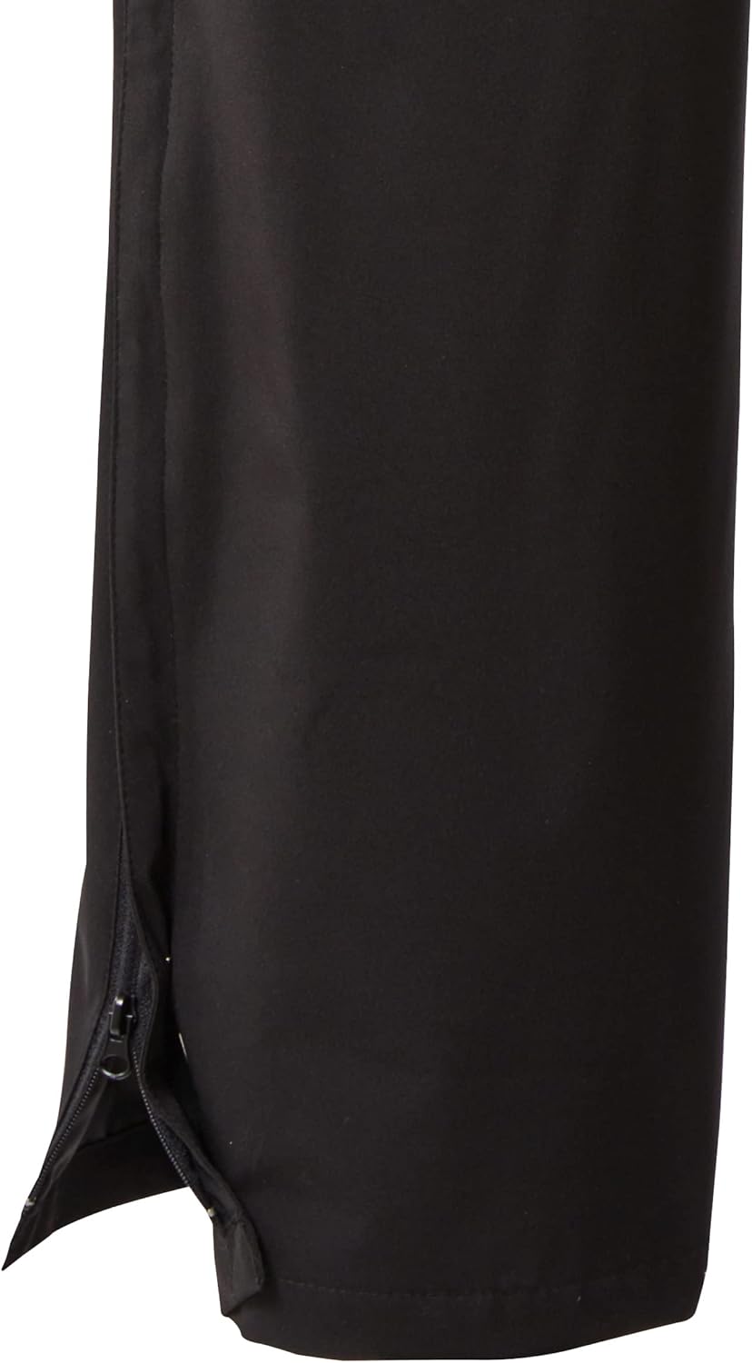 Killtec Herren Regenhose mit Bein-Reissverschluss, packbar Kos 19 Mn Pnts S Schwarz, S Schwarz