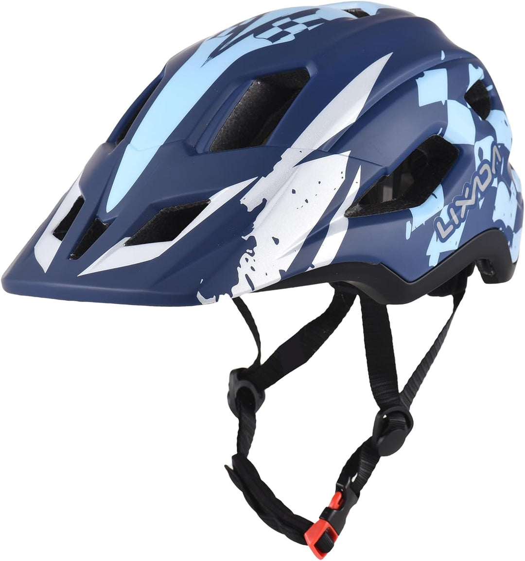 Lixada Fahrradhelm Kinder Helm Fullface Abnehmbar Unisex 52-56cm Children's Helmet 2-In-1 Integrated