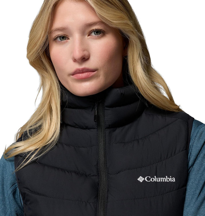 Columbia Powder Lite Vest, Steppweste für Damen, Schwarz