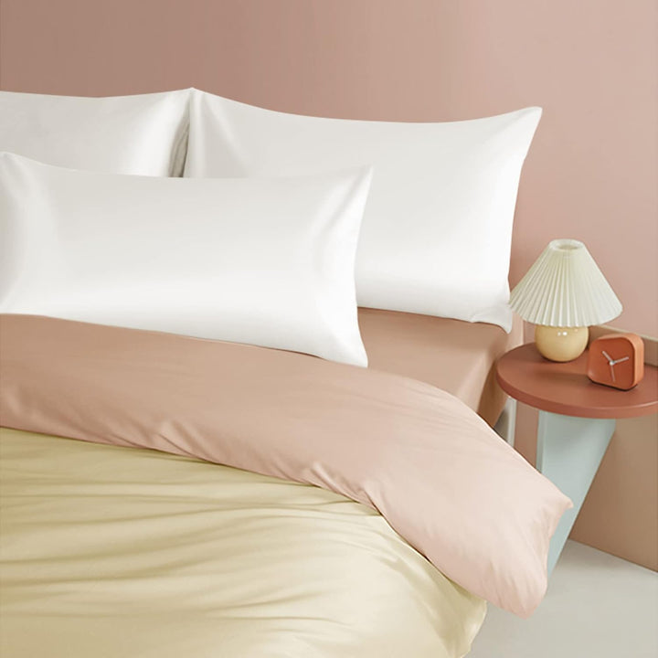 LULUSILK Kissenbezug für Haare und Haut, 100 % reine Seide, 16 Momme mit verdecktem Reissverschluss,