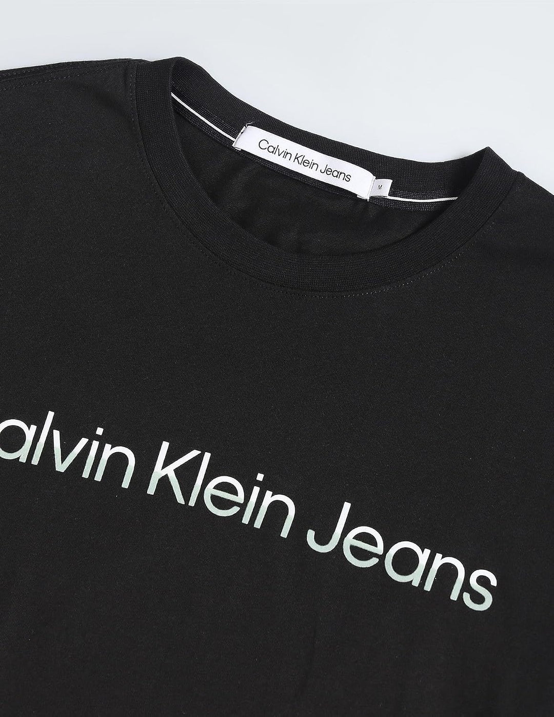 Calvin Klein Herren Kurzarm Strickoberteile XL Grosse Grössen Schwarz (Ck Black), XL Grosse Grössen