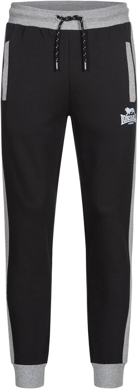 Lonsdale Herren Brocklehill Dress Pants XL Marl Grey/Black, XL Marl Grey/Black