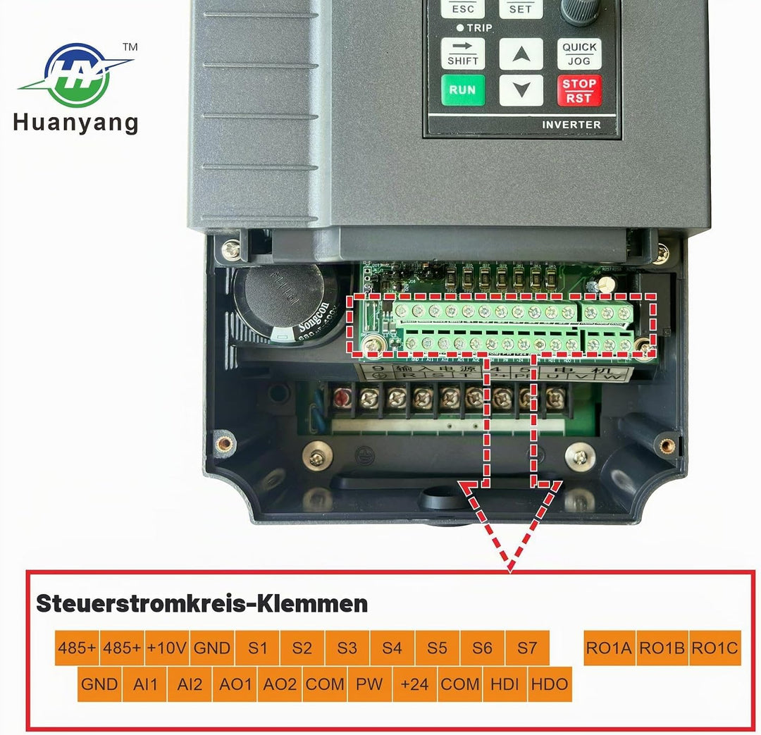 Vektorregelung Computerized Numerical Control (CNC) Frequenzumrichter (VFD) der Motor Inverter Konve