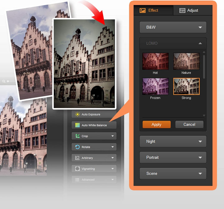 Plustek OpticFilm 135i - Automatischer Film- und Diascanner, Stapelkonvertierung von 35-mm-Dias und