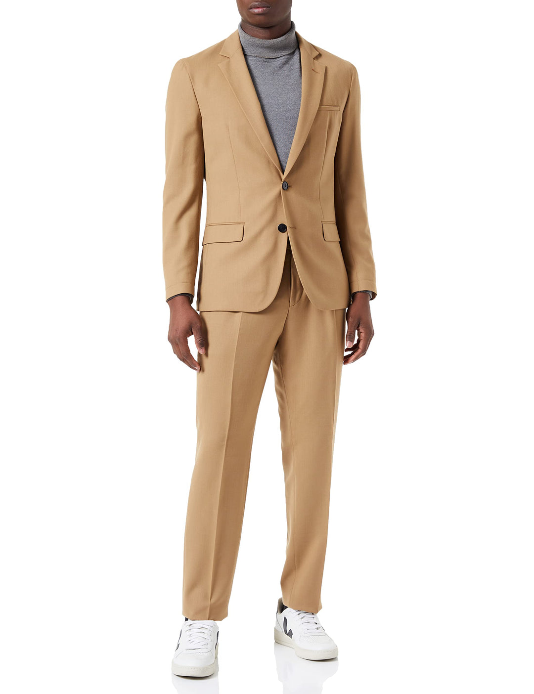 HUGO Herren Business Suit Pants Set 90 Light/Pastel Brown233, 90 Light/Pastel Brown233